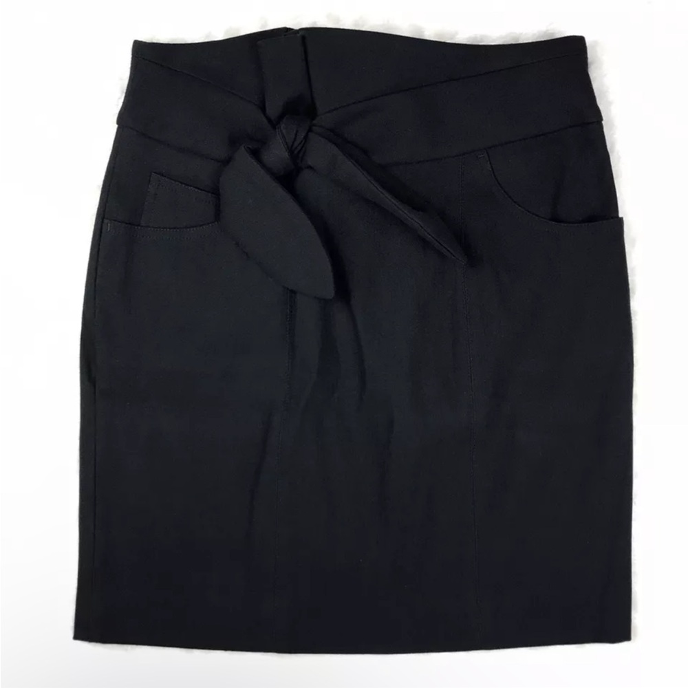 IRO Black Katmore Mini Skirt With Tie At Waist